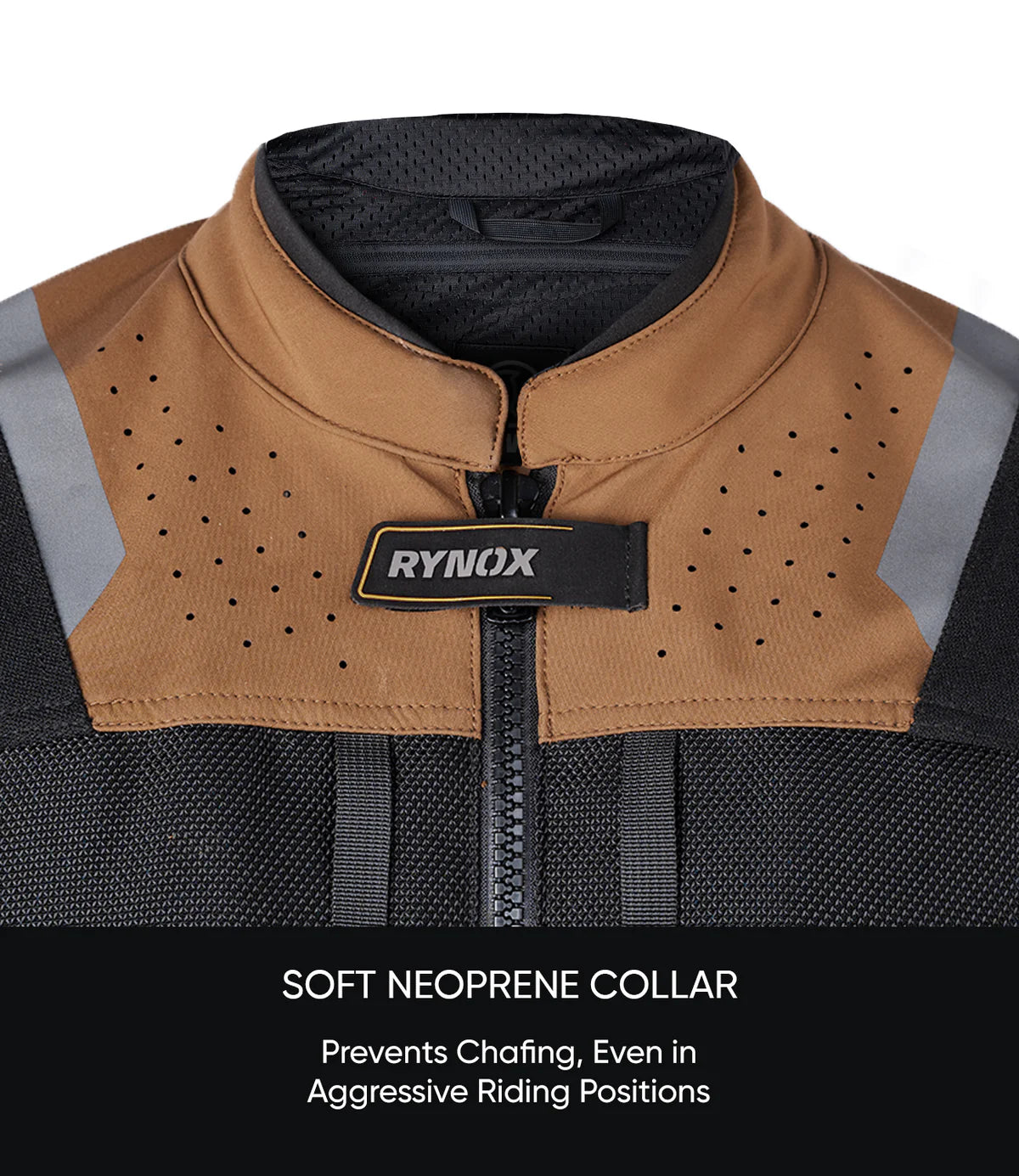 RYNOX OUTLANDER PRO JACKET - BLACK BROWN