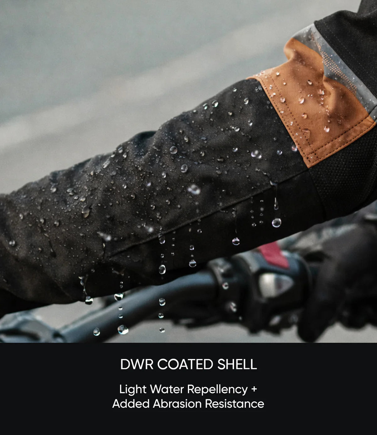 RYNOX OUTLANDER PRO JACKET - BLACK BROWN