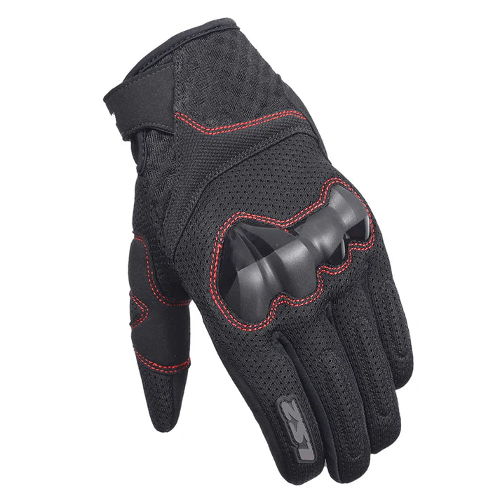 LS2 CHAKI EVO MEN GLOVES - BLACK
