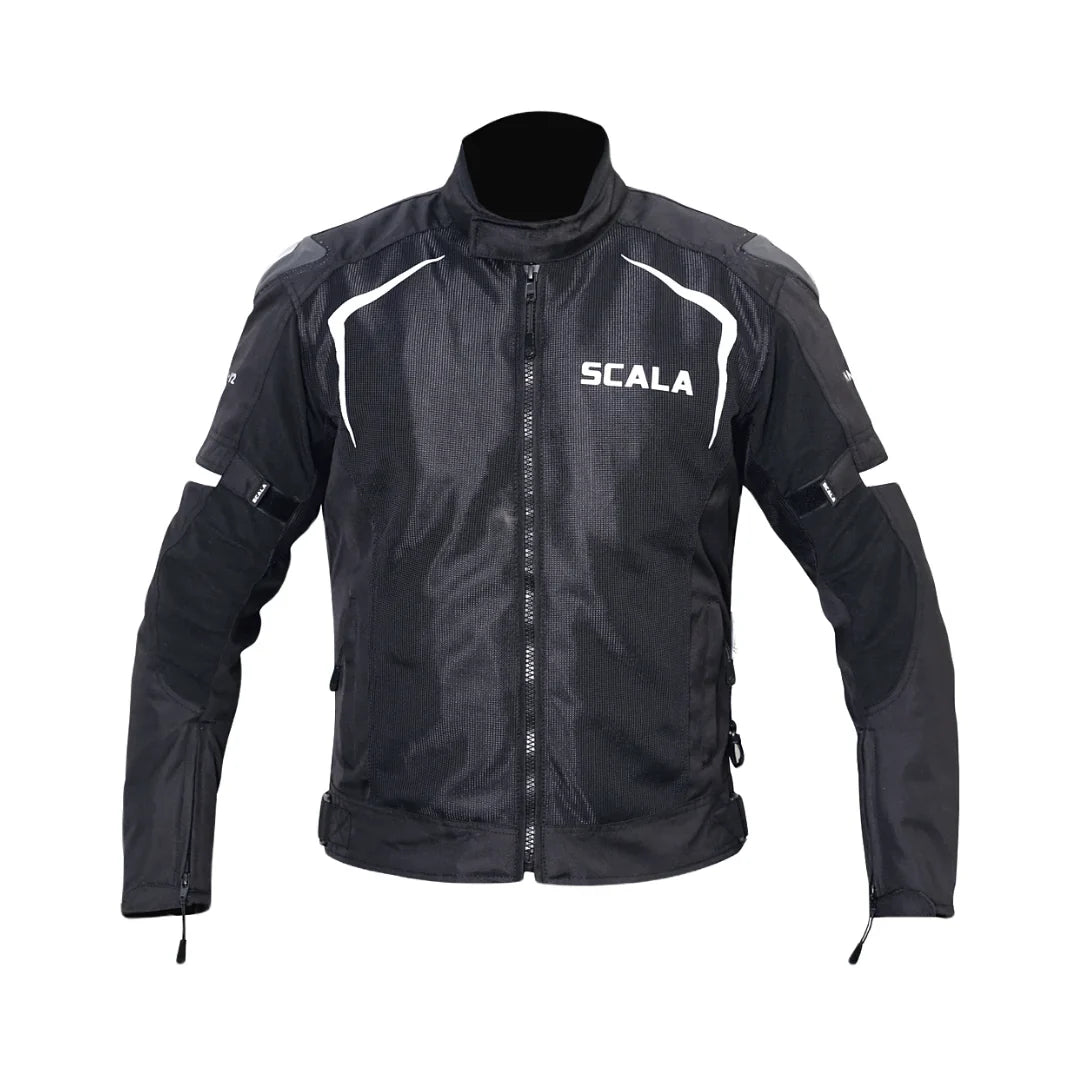 SCALA MARVEL V2 RIDING JACKET - BLACK