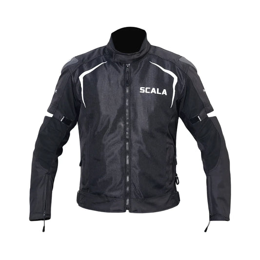 SCALA MARVEL V2 RIDING JACKET - BLACK