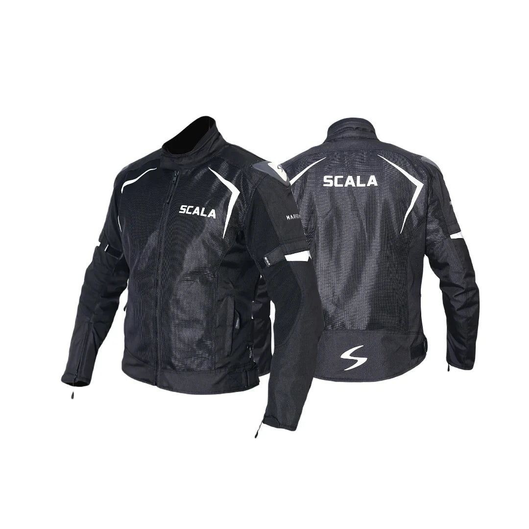 SCALA MARVEL V2 RIDING JACKET - BLACK