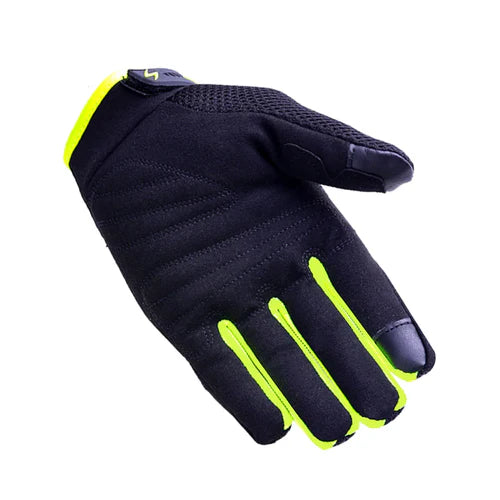 SCALA AIR RIDING GLOVES - HI-VIZ GREEN