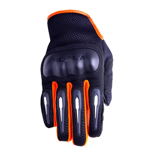 SCALA AIR RIDING GLOVES - ORANGE
