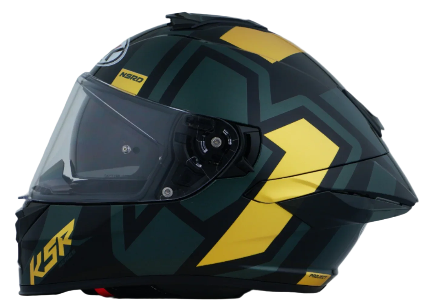 NHK K5R SHEILD BLACK GREY GOLD HELMET