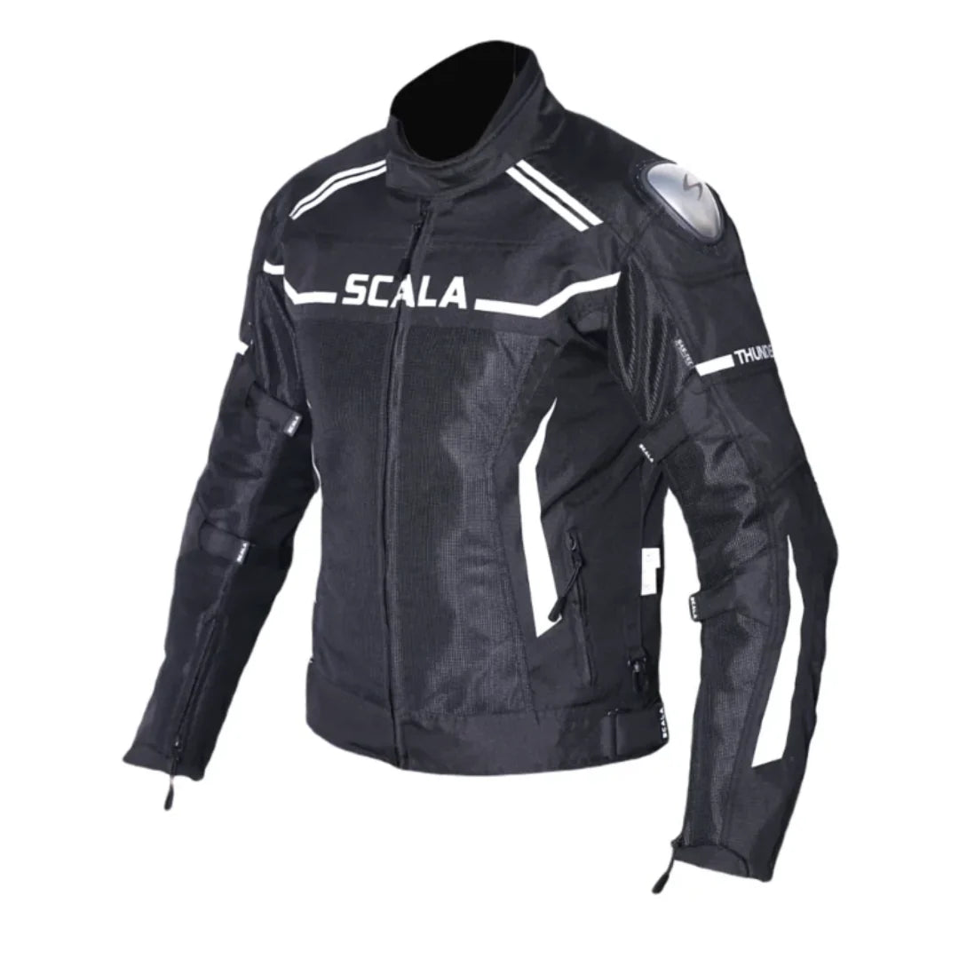 SCALA THUNDER L2 RIDING JACKET - BLACK