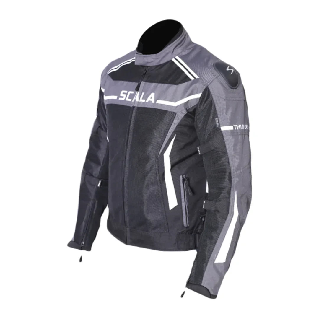 SCALA THUNDER L2 RIDING JACKET - GRAY
