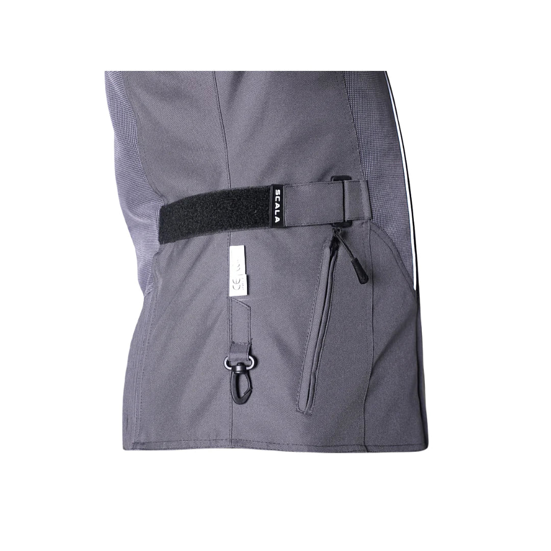 SCALA AKIRA V2 WOMEN RIDING JACKET - GRAY