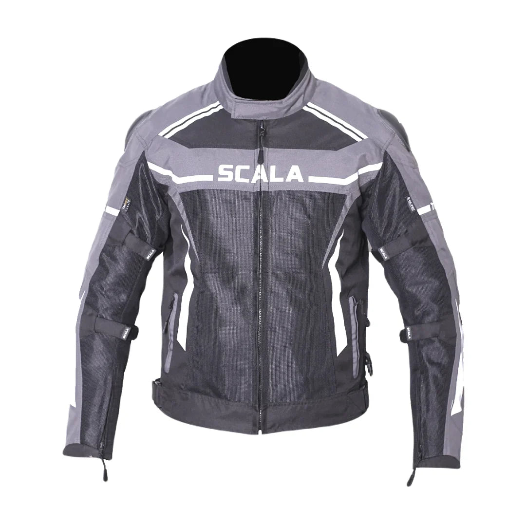 SCALA THUNDER L2 RIDING JACKET - GRAY