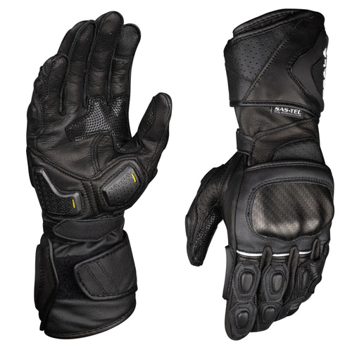SCALA TREKKER RIDING GLOVES - BLACK
