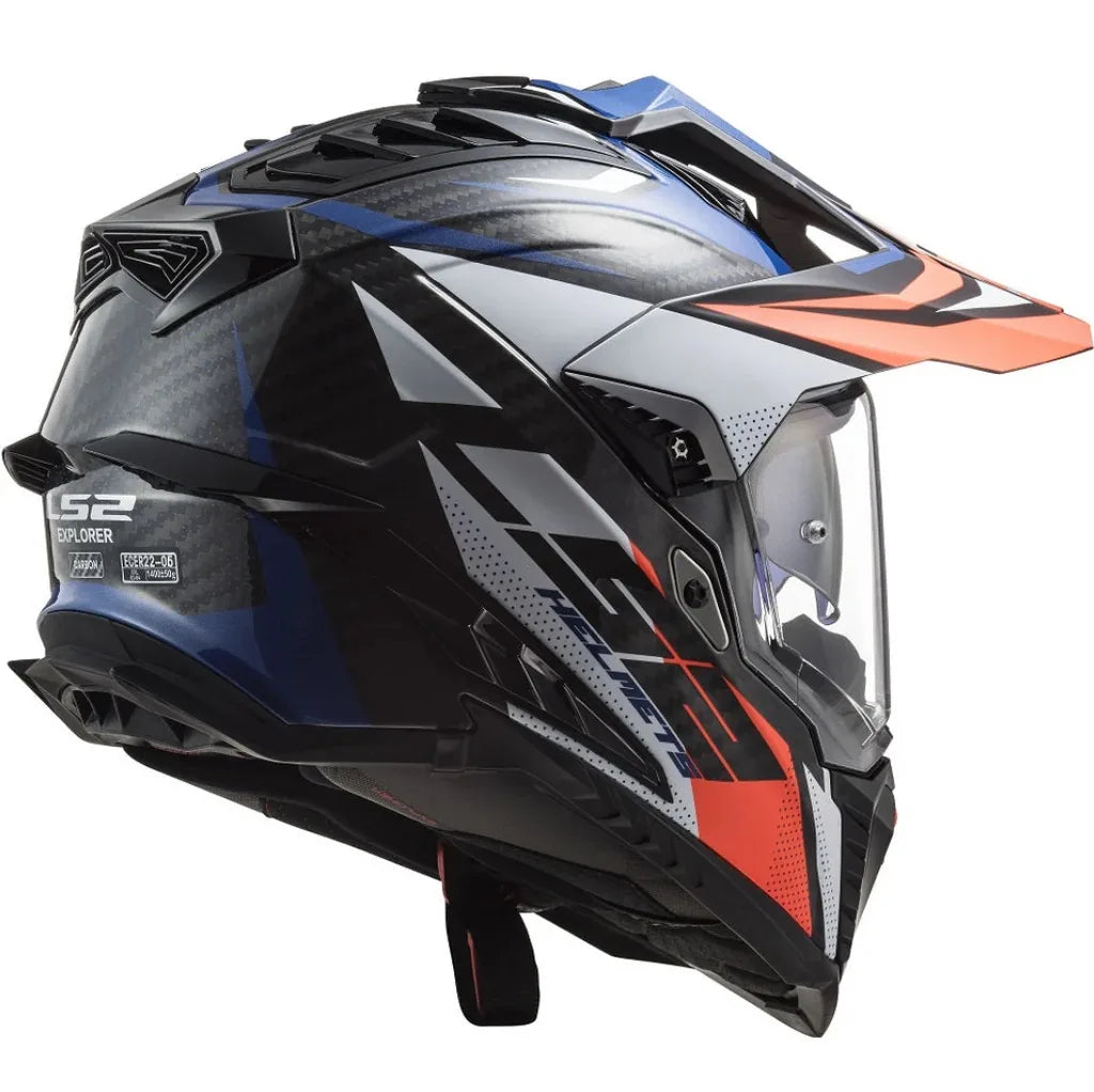 LS2 MX701 EXPLORER CARBON FOCUS GLOSS BLUE WHITE RED-06