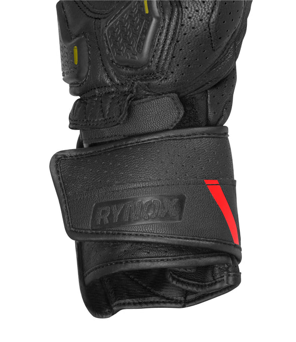 RYNOX STORM EVO 3 GLOVES - RED BLACK