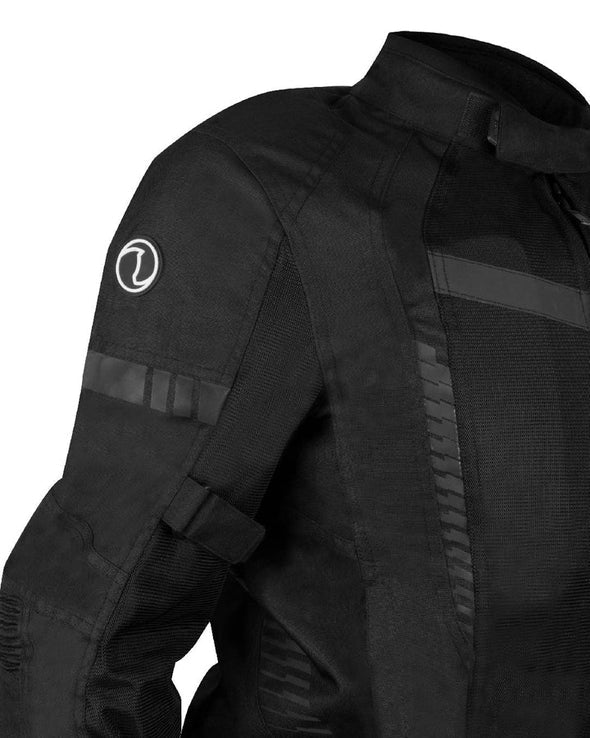 RYNOX TORNADO PRO 4 JACKET - CE CERTIFIED CLASS A - ALL BLACK