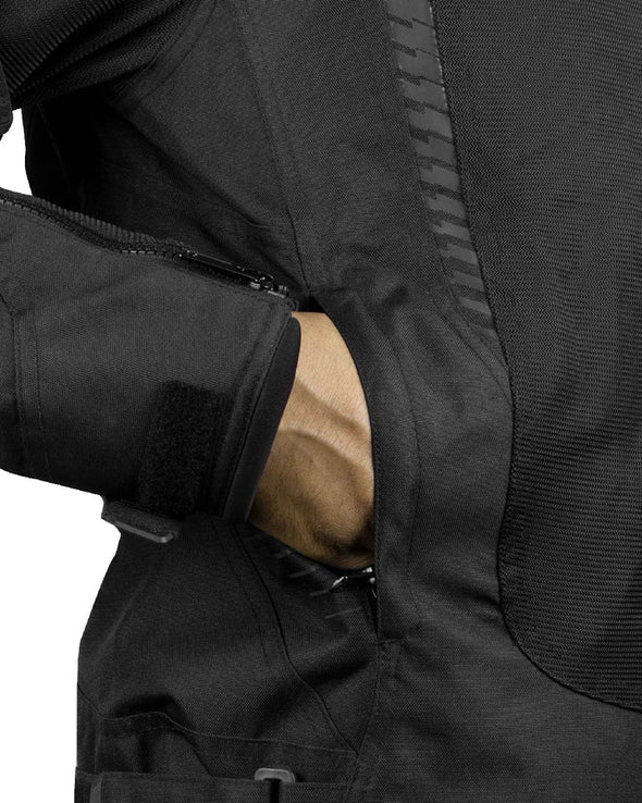 RYNOX TORNADO PRO 4 JACKET - CE CERTIFIED CLASS A - ALL BLACK