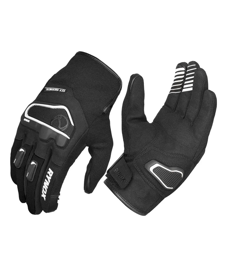 RYNOX HELIUM GT 2 GLOVES - BLACK WHITE