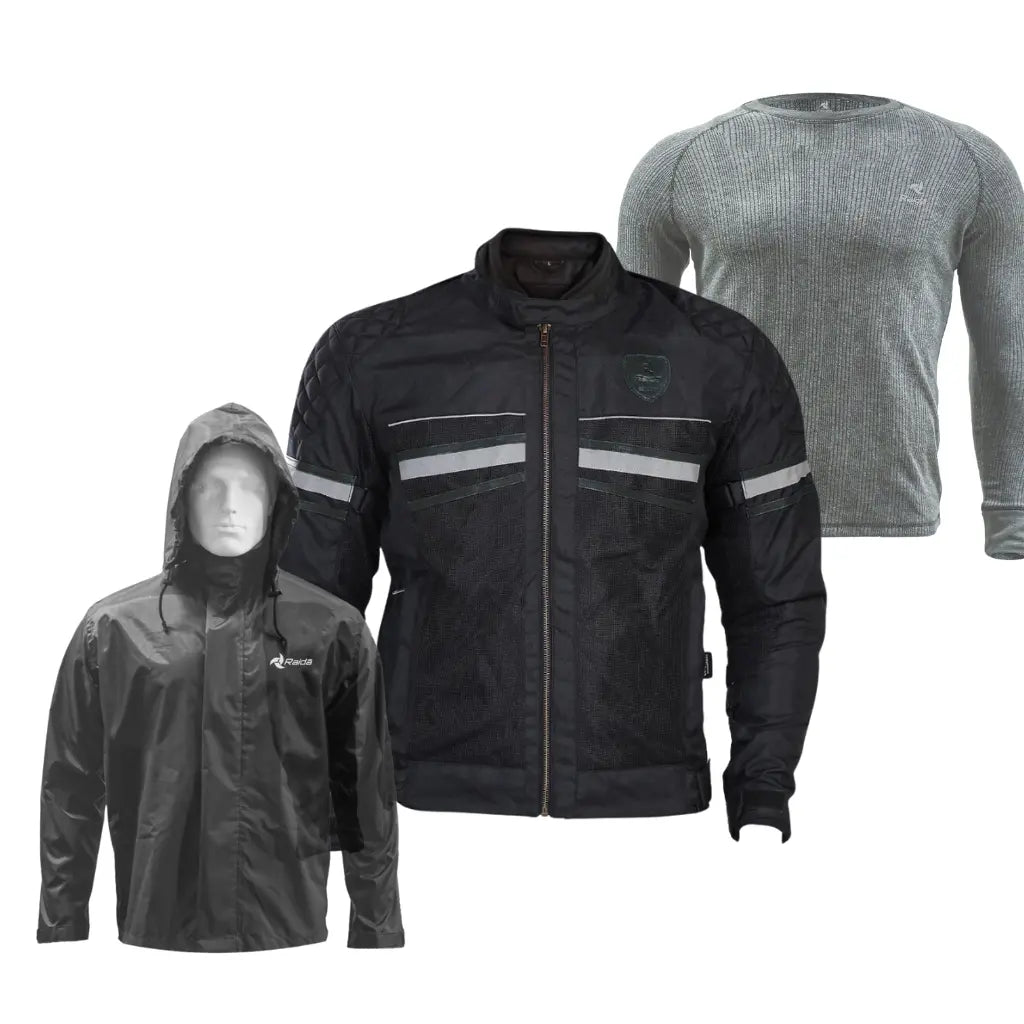 RAIDA VIGNATO JACKET | BLACK