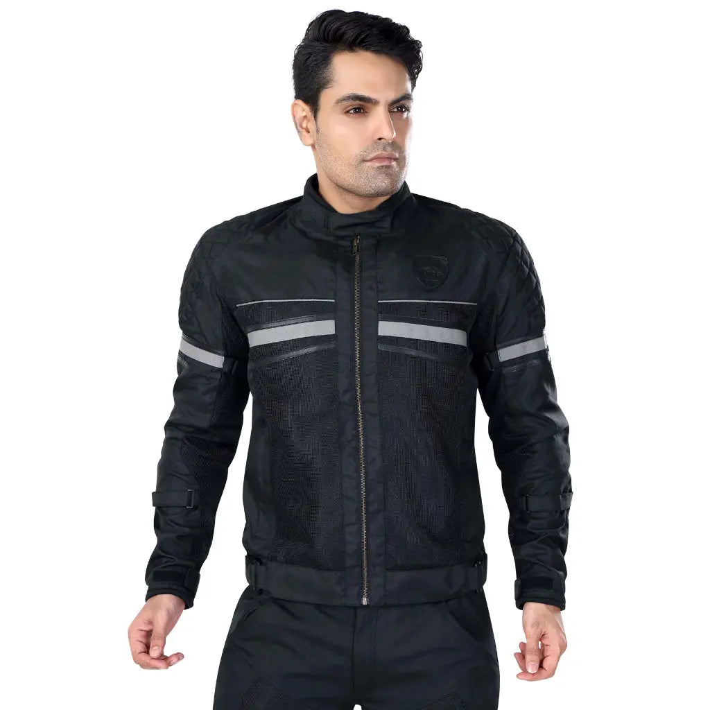 RAIDA VIGNATO JACKET | BLACK