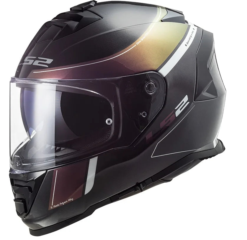 LS2 FF800 STORM II VELVET BLACK RAINBOW-06