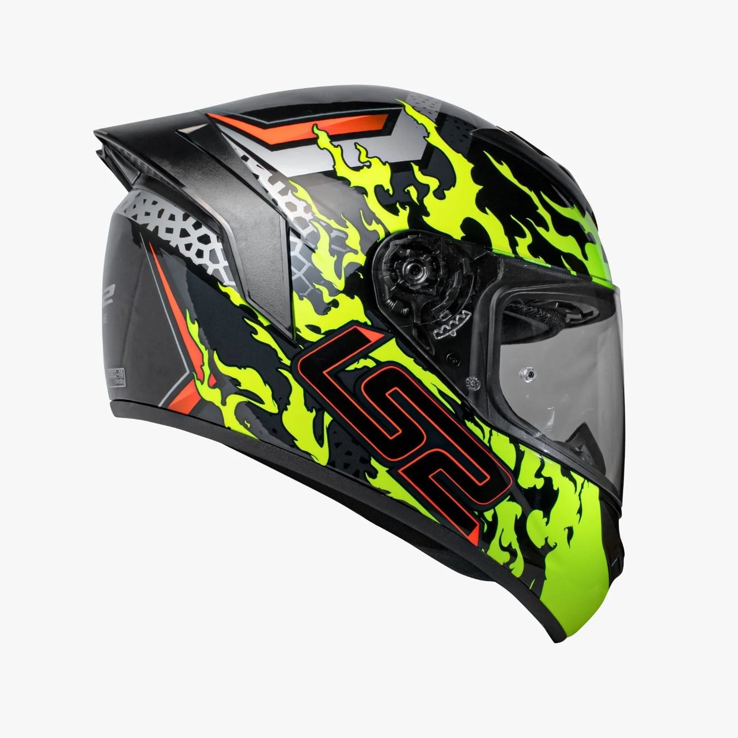 LS2 FF352 ROOKIE HELMET - ANTARS BLACK YELLOW
