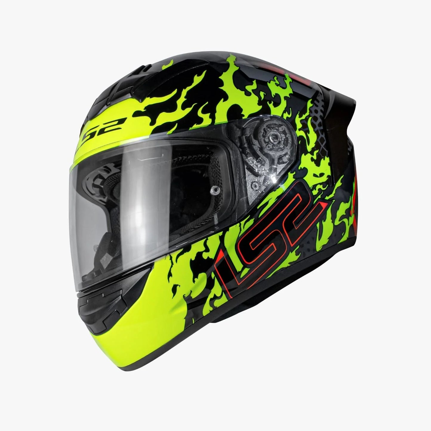 LS2 FF352 ROOKIE HELMET - ANTARS BLACK YELLOW