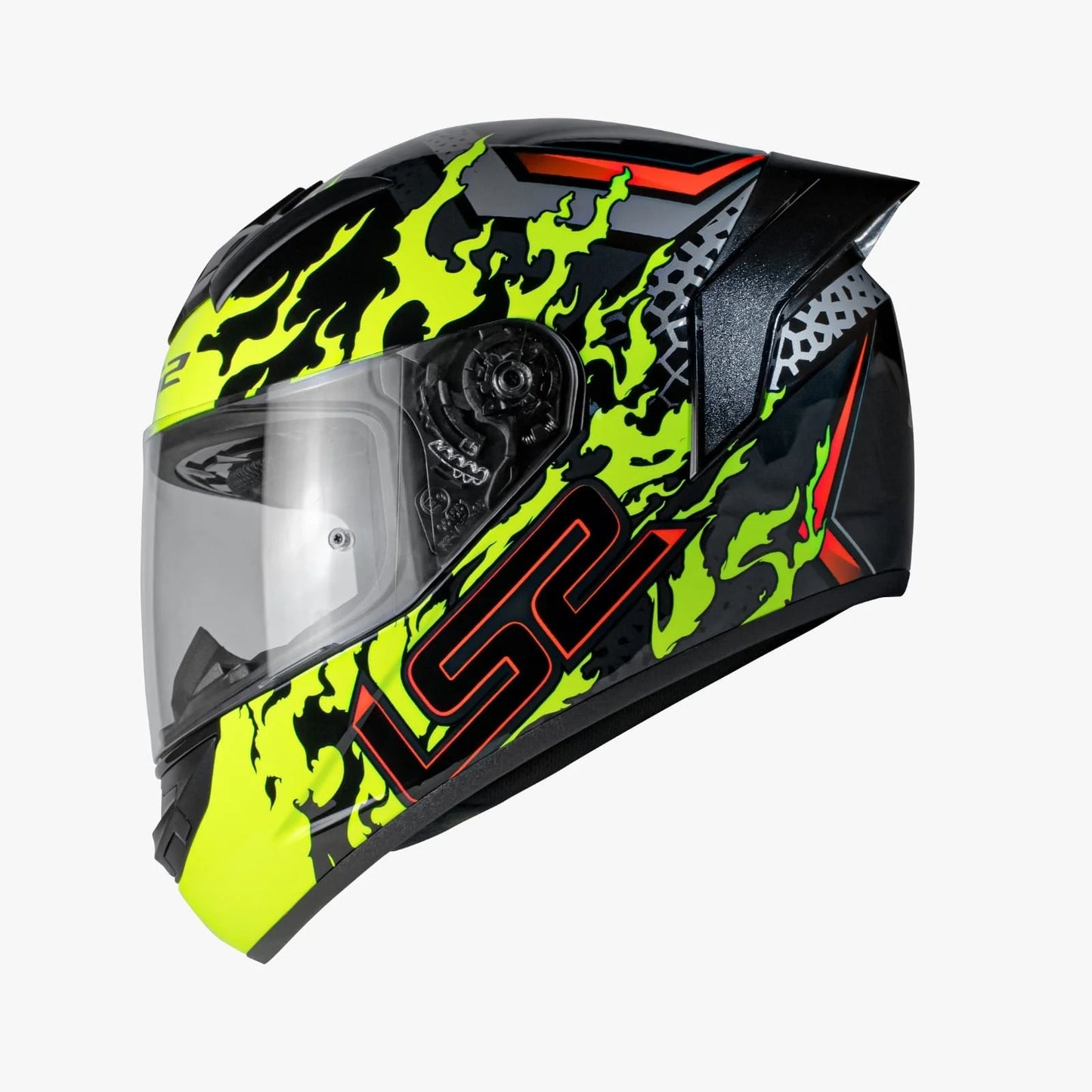 LS2 FF352 ROOKIE HELMET - ANTARS BLACK YELLOW