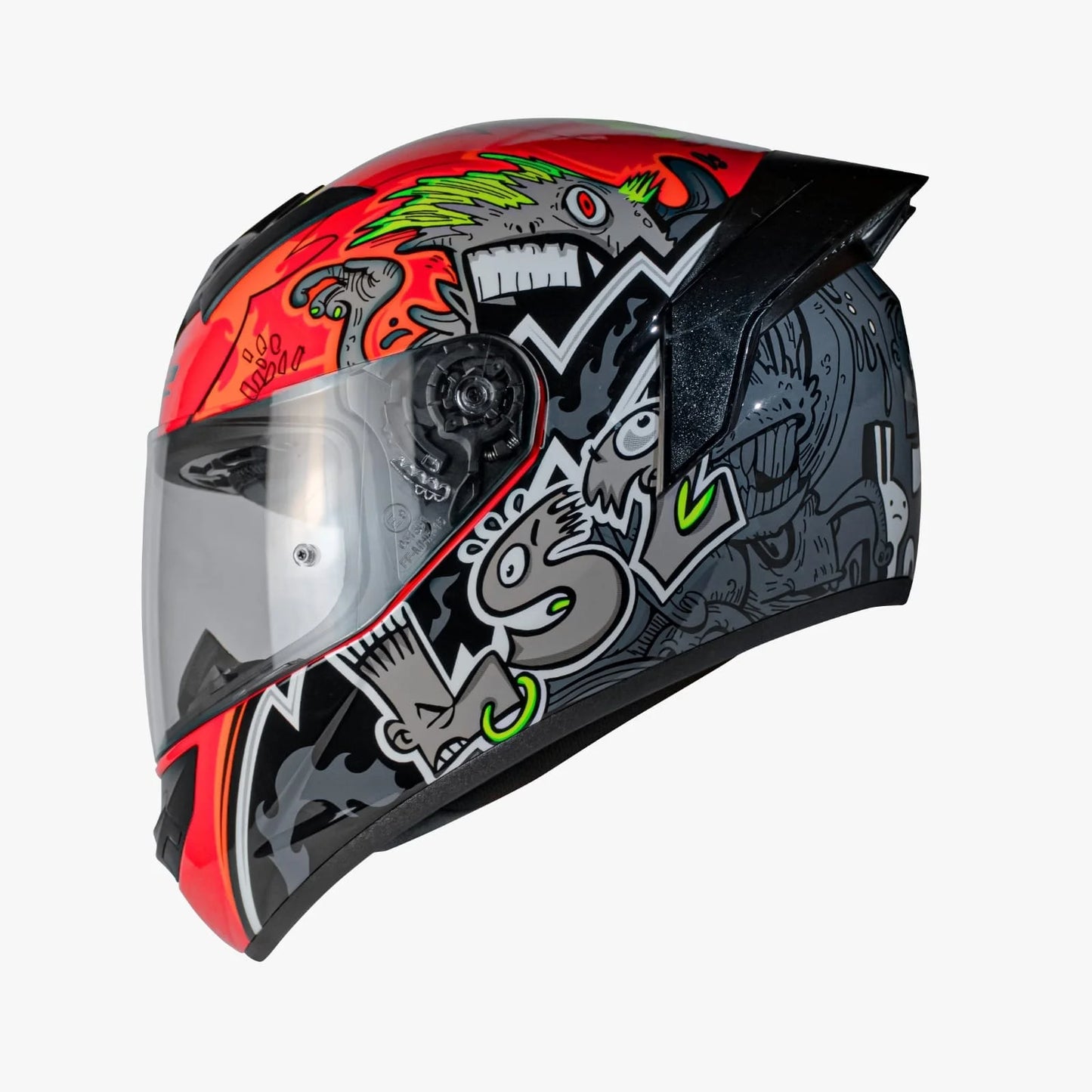 LS2 FF352 ROOKIE HELMET - HIPST MATT RED