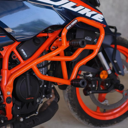 MOTO TORQUE THOR CRASH GUARD (ORANGE) FOR DUKE 250/390 - GEN-3