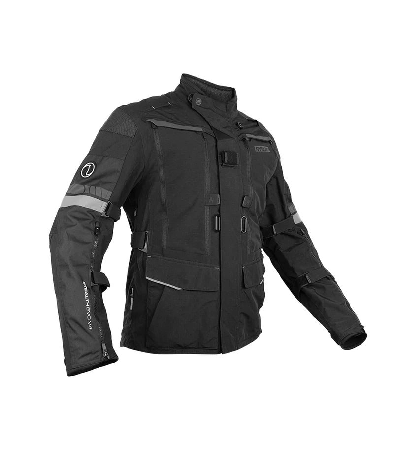 RYNOX STEALTH EVO 4 JACKET - CHARCOAL BLACK