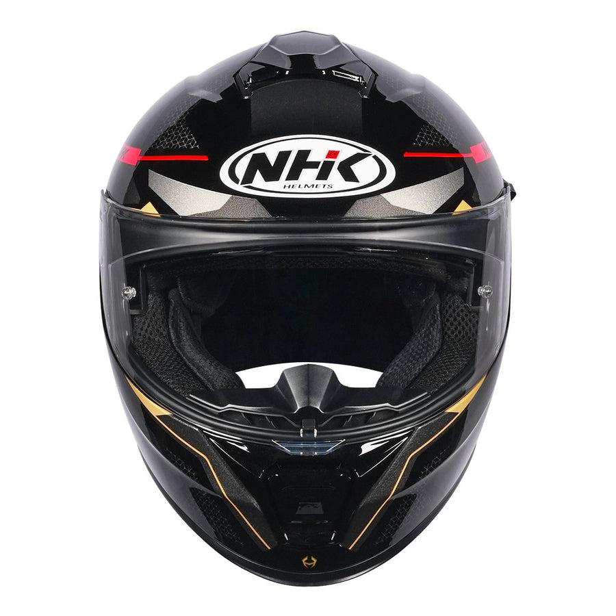 NHK K5R ANOMALISTIC BLACK RED GL HELMET