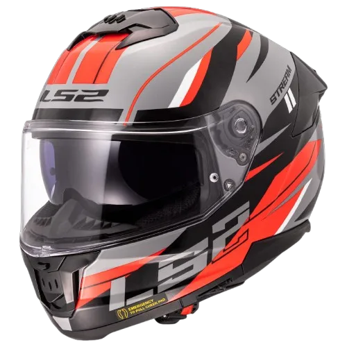LS2 FF320 STREAM II BOLT MATT BLACK RED-06