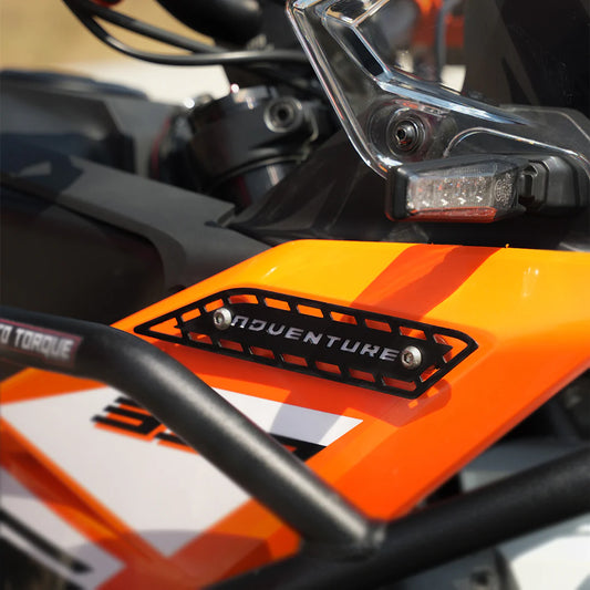MOTO TORQUE TANK BADGE MS FOR 2025 KTM 390 ADVENTURE/ADVENTURE X