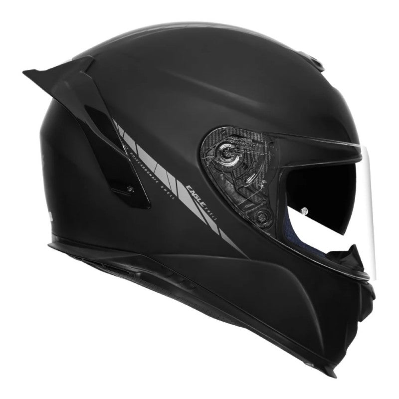 AXXIS FF109BSV EAGLE SV (SPOILER) SOLID A1 HELMET - MATT BLACK