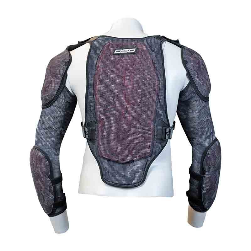 DSG BIONIC ADV PROTECTOR RIDING JACKET CAMO GREY