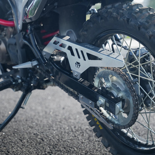 MOTO TORQUE CHAIN GUARD SILVER FOR XPULSE 210