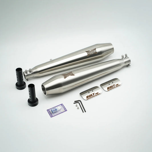 MOTO TORQUE BOLT PRO - INTERCEPTOR 650 / GT 650 PERFORMANCE EXHAUST (MATTE)