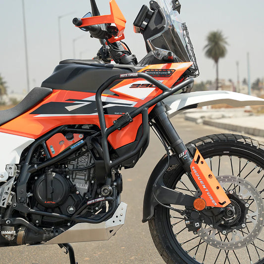 MOTO TORQUE BLACK CRASH GUARD FOR KTM 390 ADVENTURE/ADVENTURE X