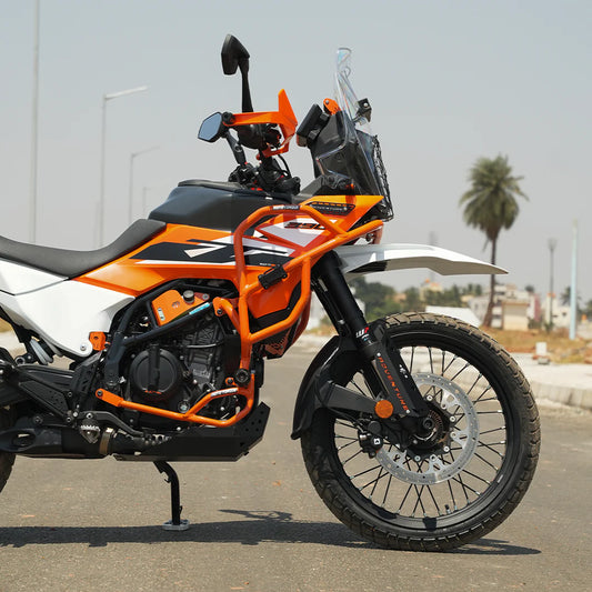 MOTO TORQUE ORANGE CRASH GUARD FOR KTM 390 ADVENTURE/ADVENTURE X