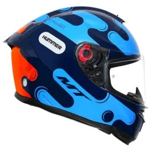 MT HUMMER LIQUER HELMET - GLOSS BLUE