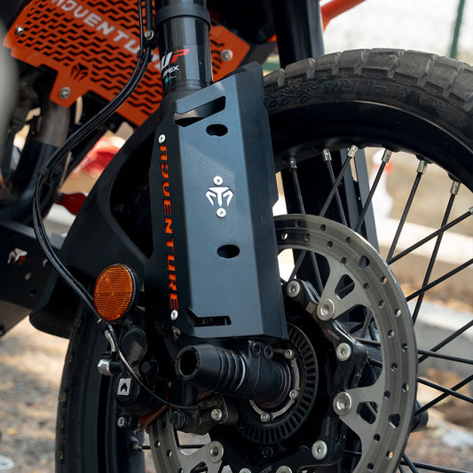 MOTO TORQUE FORK PROTECTORS METAL -BLACK FOR KTM 390 ADVENTURE/ADVENTURE X