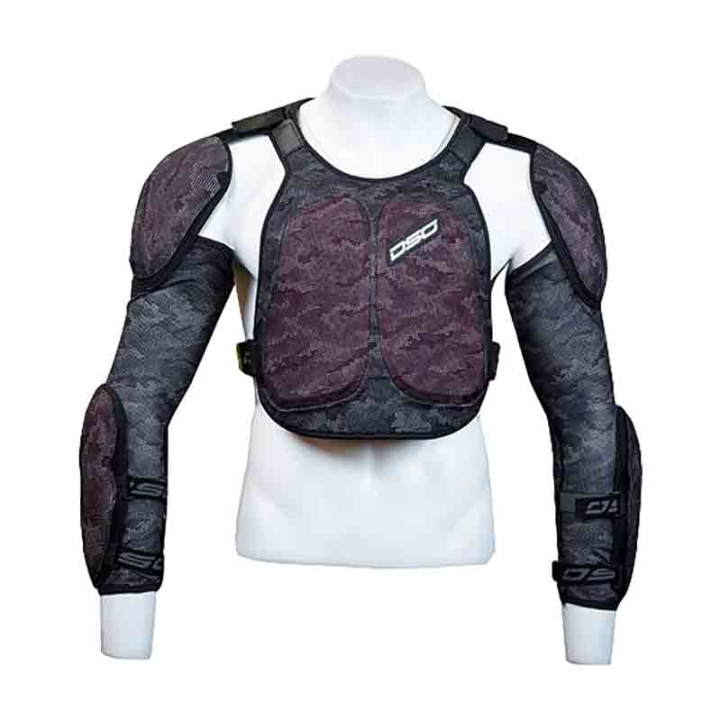 DSG BIONIC ADV PROTECTOR RIDING JACKET CAMO GREY