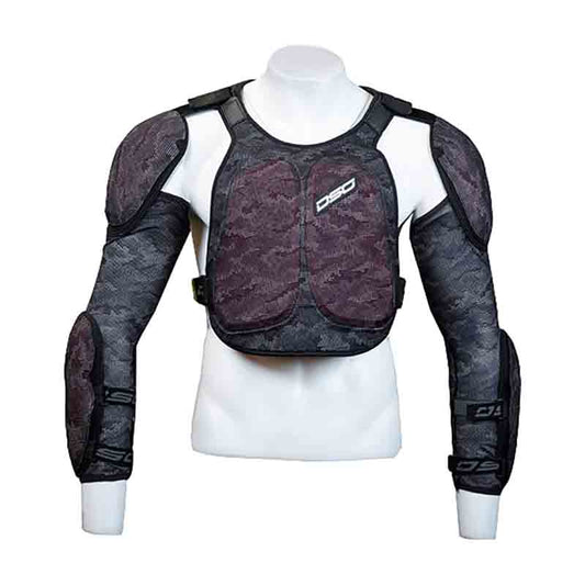 DSG BIONIC ADV PROTECTOR RIDING JACKET CAMO GREY