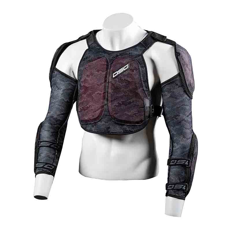 DSG BIONIC ADV PROTECTOR RIDING JACKET CAMO GREY
