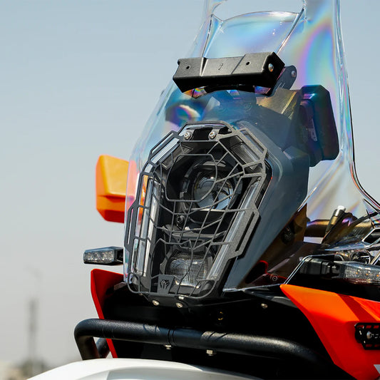 MOTO TORQUE HEADLIGHT GUARD SPIDER VERISON FOR KTM 390 ADVENTURE/ADVENTURE X