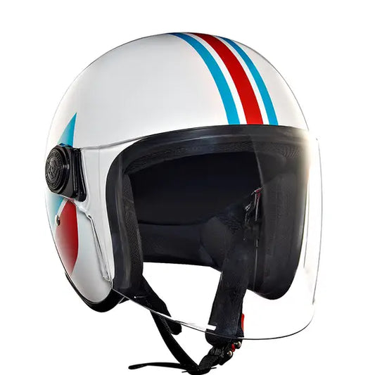 ROYAL ENFIELD HUNTER COPTER HELMET - WHITE