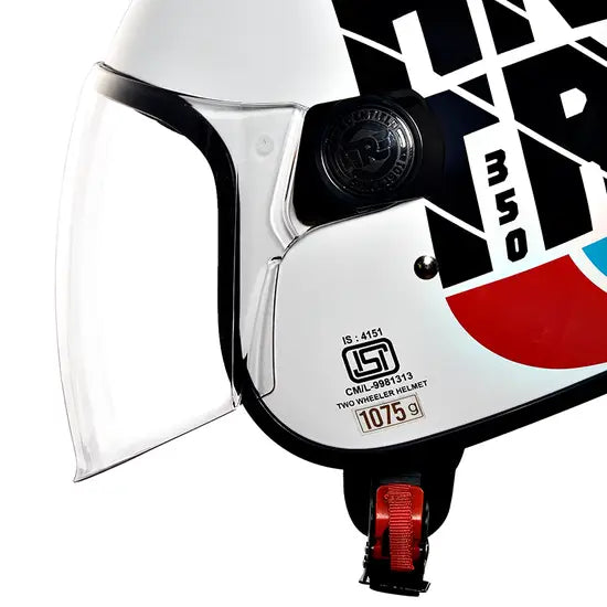 ROYAL ENFIELD HUNTER COPTER HELMET - WHITE