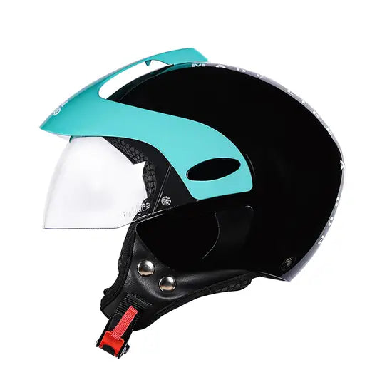ROYAL ENFIELD SPARKY OPEN FACE MLG KIDS HELMET - BLACK