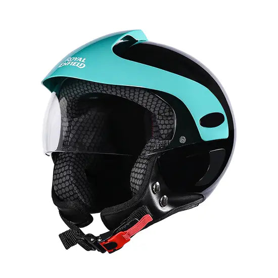 ROYAL ENFIELD SPARKY OPEN FACE MLG KIDS HELMET - BLACK