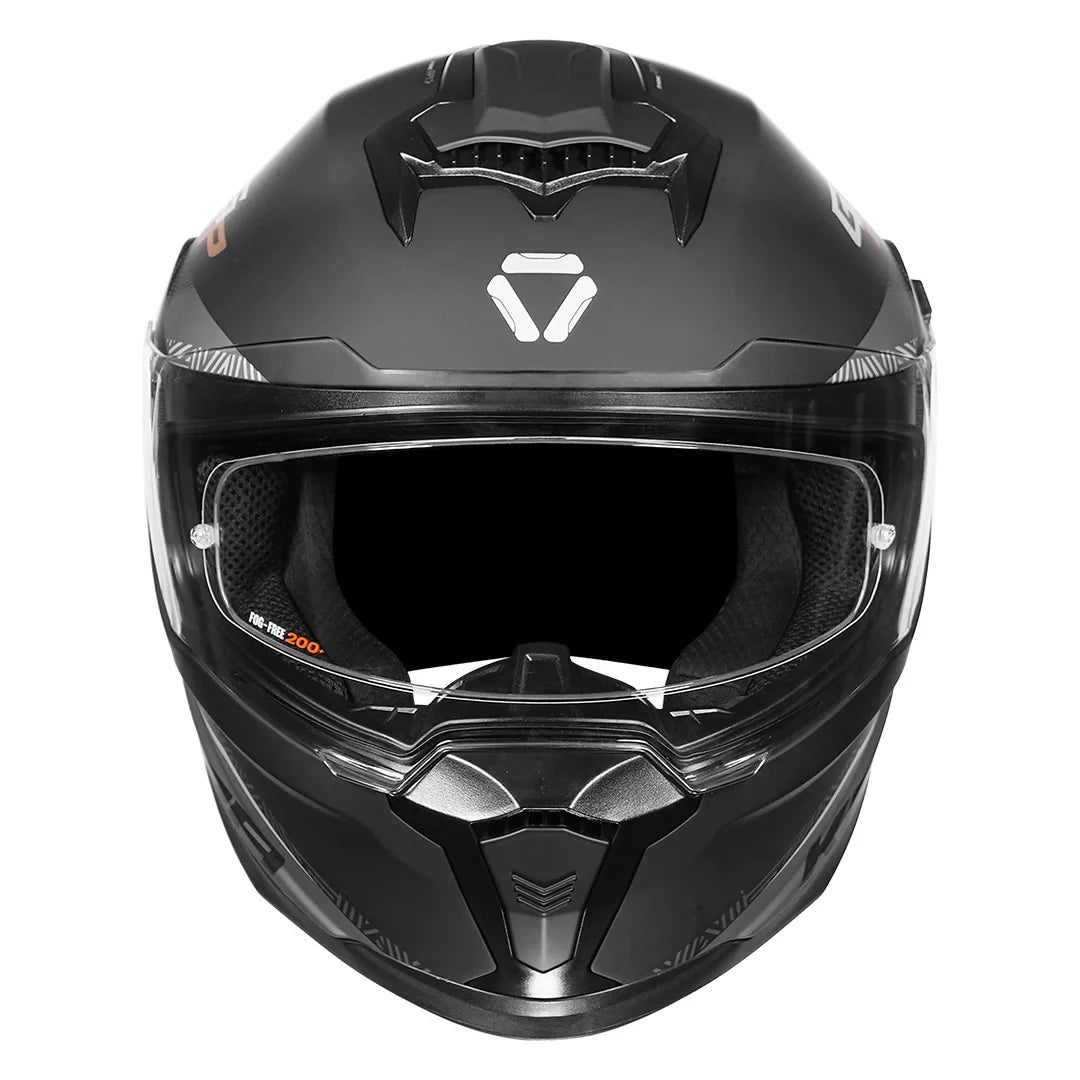 KORDA SONIC GP RAPIDE W/P HELMET - MATT BLACK GOLD