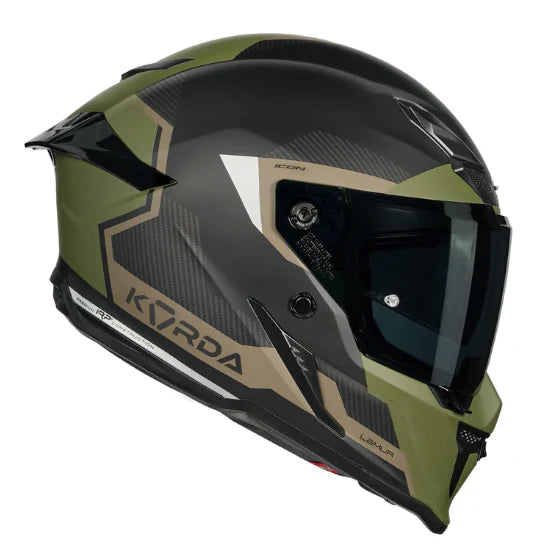 KORDA ICON LEMUR HELMET -  MILITARY GREEN