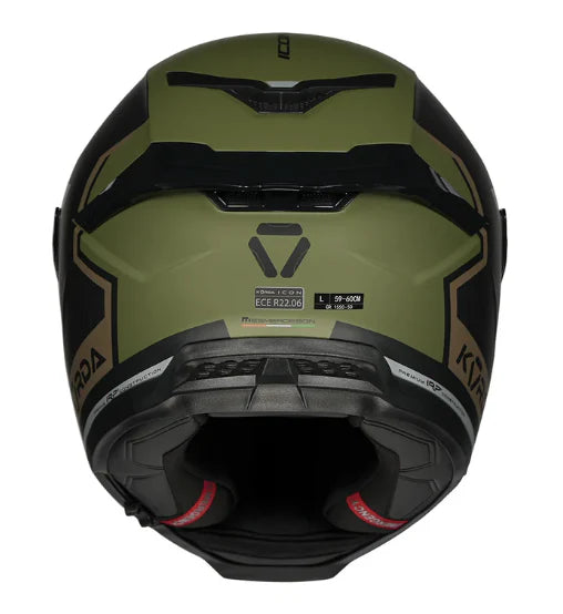 KORDA ICON LEMUR HELMET -  MILITARY GREEN